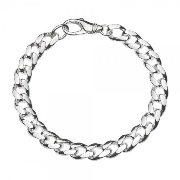 Een gourmet armband met ovale schakels van massief 925 zilver, rechtstreeks van de fabriek. Wordt gratis aangetekend verzonden binnen NL.